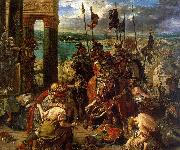 Eugene Delacroix The Entry of the Crusaders into Constantinople oil painting artist